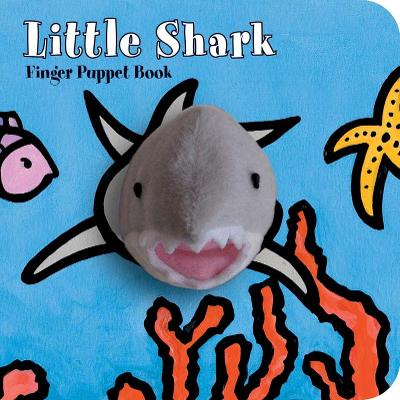 Book cover for Little Shark: Finger Puppet Book