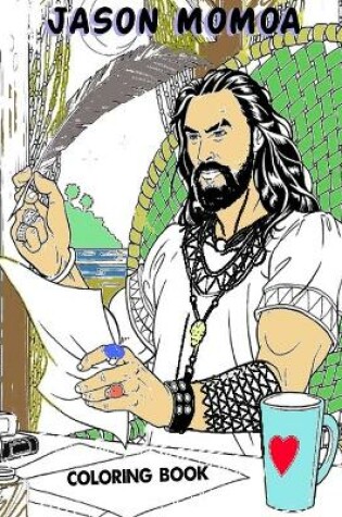 Cover of Jason Momoa Coloring Book