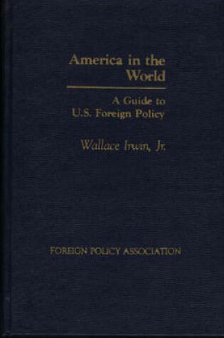 Cover of America in the World