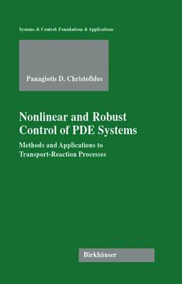 Book cover for Nonlinear and Robust Control of PDE Systems