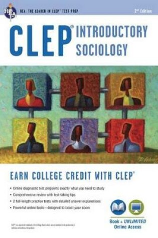 Cover of Clep(r) Introductory Sociology Book + Online