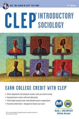 Book cover for Clep(r) Introductory Sociology Book + Online
