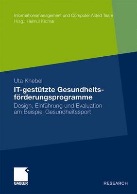 Book cover for It-Gestutzte Gesundheitsforderungsprogramme