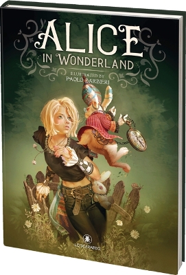Book cover for Alice in Wonderland Book