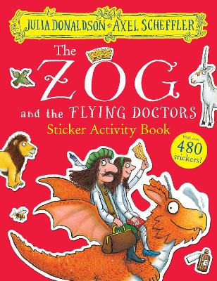 Book cover for The Zog and the Flying Doctors Sticker Book (PB)