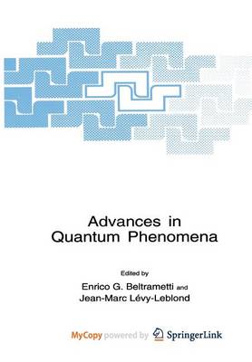 Book cover for Advances in Quantum Phenomena
