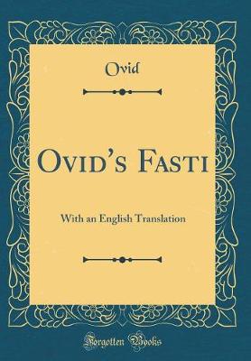 Book cover for Ovid's Fasti