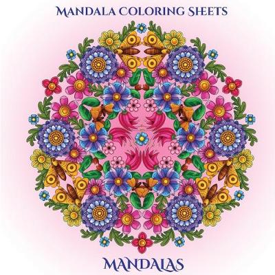 Book cover for Mandala Coloring Sheets