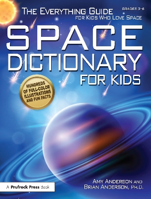 Book cover for Space Dictionary for Kids