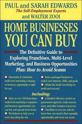 Book cover for Home Businesses You Can Buy