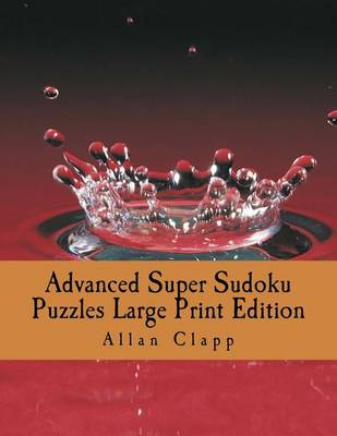 Book cover for Advanced Super Sudoku Puzzles