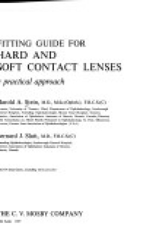 Cover of Fitting Guide for Hard and Soft Contact Lenses