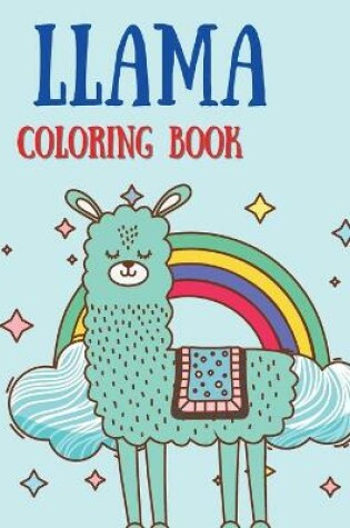 Cover of Llama Coloring Book