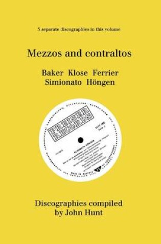 Cover of Mezzo and Contraltos
