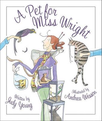 Book cover for A Pet for Miss Wright