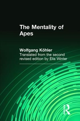 Book cover for The Mentality of Apes