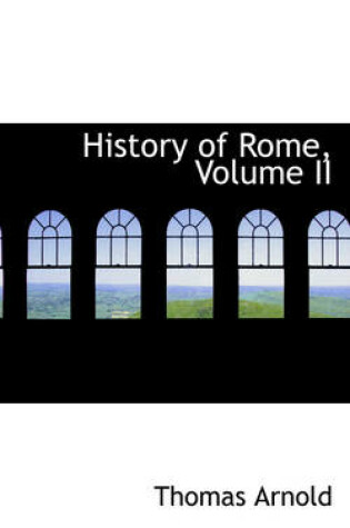 Cover of History of Rome, Volume II