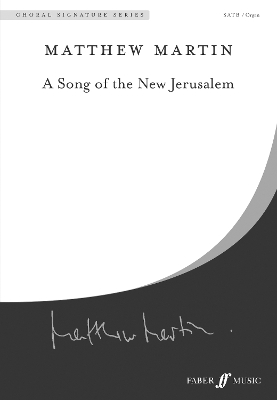 Book cover for A Song of the New Jerusalem