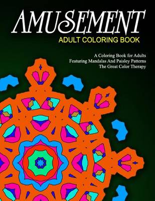 Book cover for AMUSEMENT ADULT COLORING BOOK - Vol.9