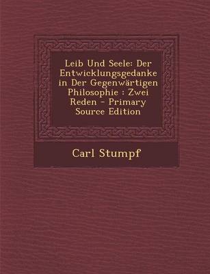 Book cover for Leib Und Seele