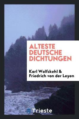 Book cover for Alteste Deutsche Dichtungen