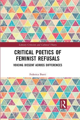 Book cover for Critical Poetics of Feminist Refusals