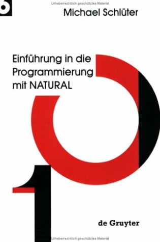 Cover of Einf�hrung in Die Programmierung Mit Natural