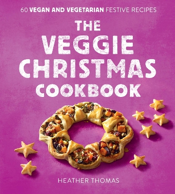 Book cover for The Veggie Christmas Cookbook