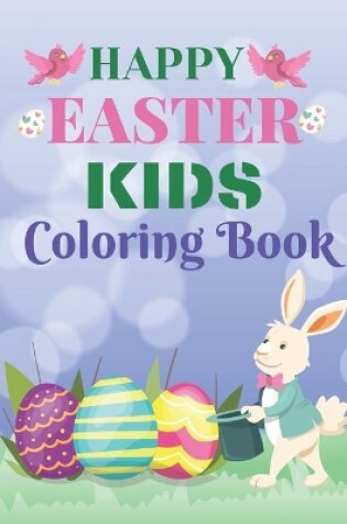 Cover of Happy Easter kids Coloring Book