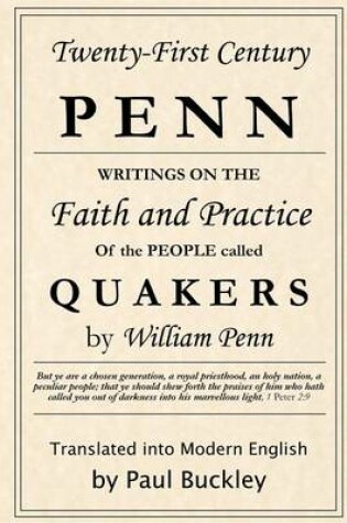 Cover of Twenty-First Century Penn