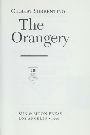 Cover of The Orangery