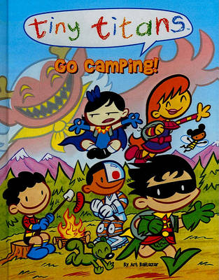 Book cover for Tiny Titans Go Camping!