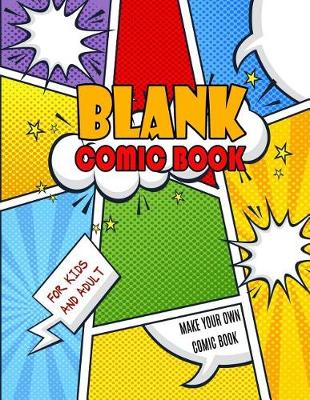 Book cover for Blank Comic Book