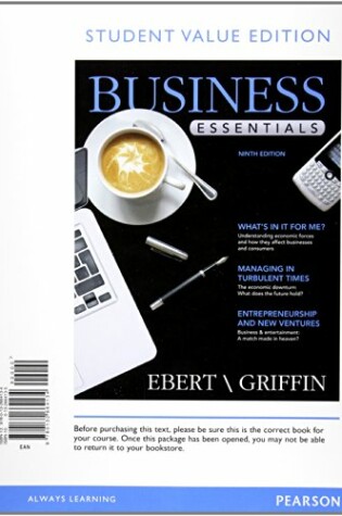 Cover of Business Essentials with Access Code