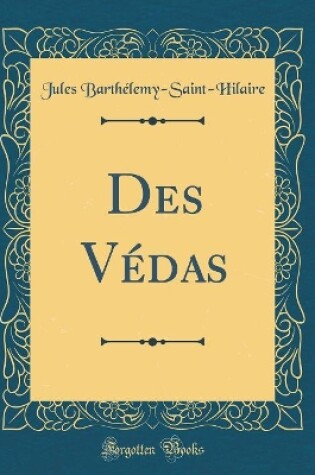 Cover of Des Vedas (Classic Reprint)