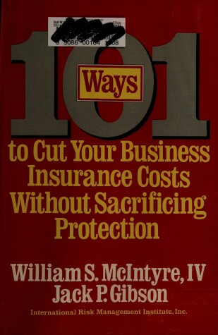 Book cover for 101 Ways Cut Yr Bus Insur Costs-Wb/25