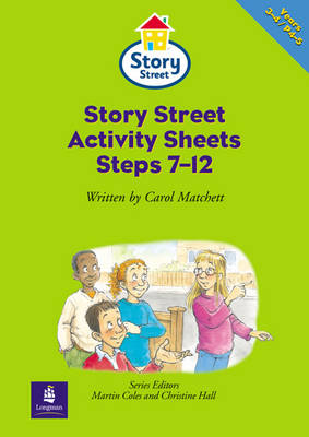 Book cover for Story Street Activity Sheets Steps 7-12
