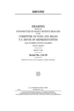 Cover of Derivatives