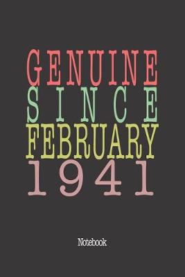 Book cover for Genuine Since February 1941