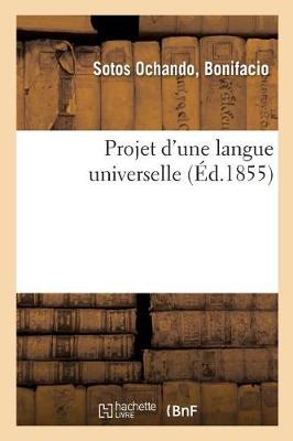 Book cover for Projet d'Une Langue Universelle