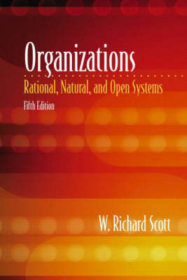 Book cover for ORG NAT RATIONAL OPEN SYSTS with BEHAVIOR ORGANIZATIONS
