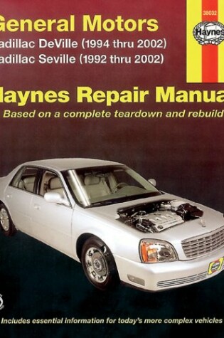 Cover of General Motors Cadillac Deville/Seville Automotive Repair Manual