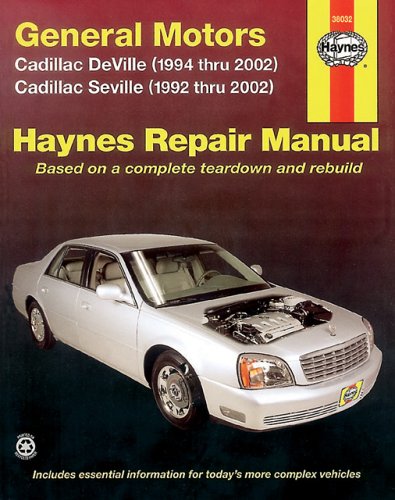 Book cover for General Motors Cadillac Deville/Seville Automotive Repair Manual