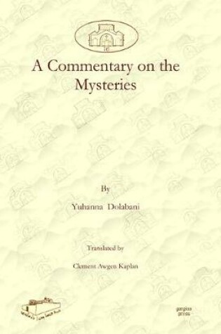 Cover of A Commentary on the Mysteries