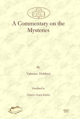 Book cover for A Commentary on the Mysteries