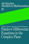 Book cover for Painleve Differential Equations in the Complex Plane