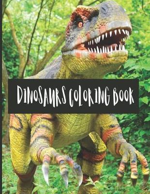 Book cover for Dinosaurs Coloring Book