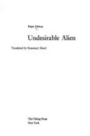 Cover of Undesirable Alien