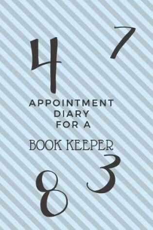 Cover of Appointment Diary for a Book Keeper