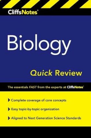 Cover of CliffsNotes Biology Quick Review,Third Edition